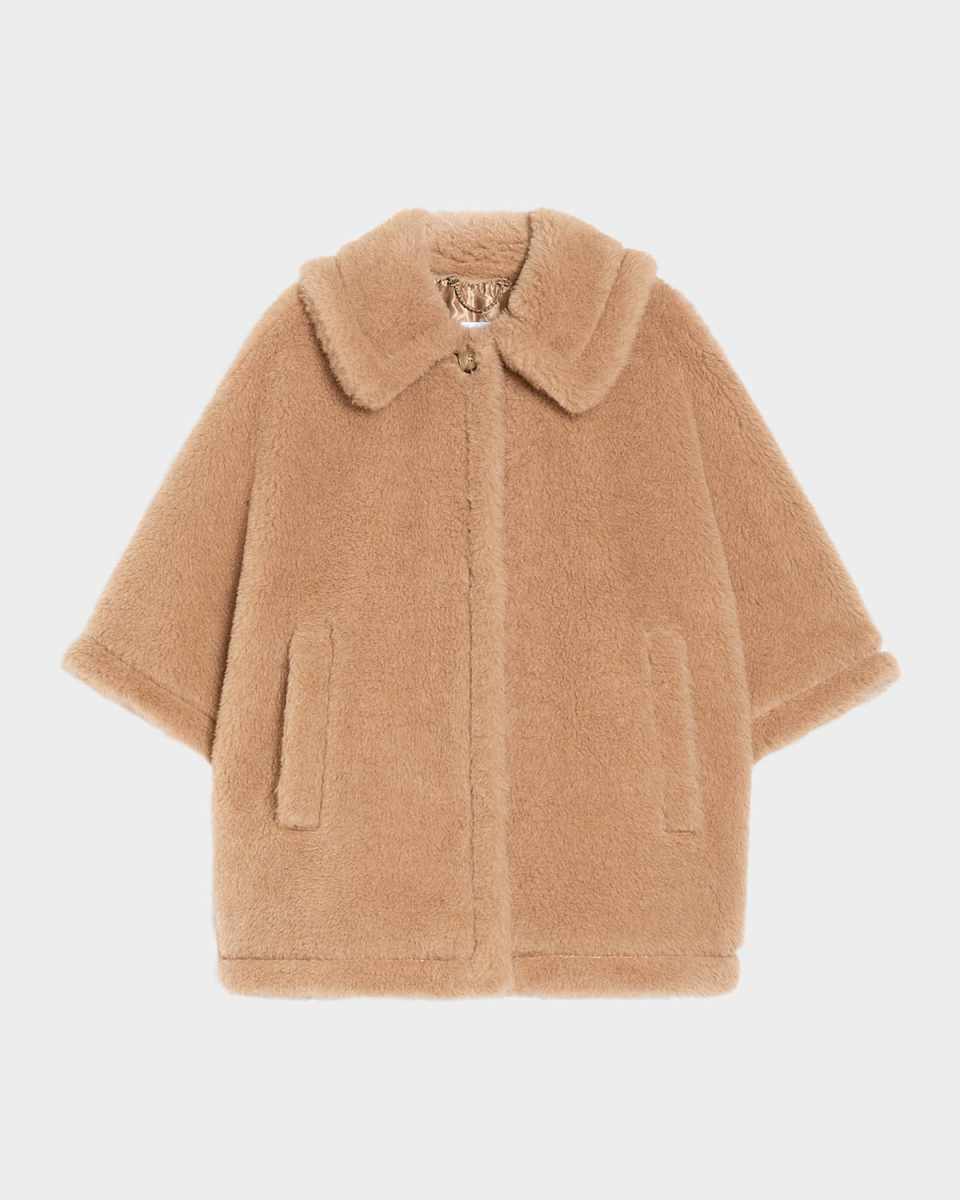 Wool-Blend Tenebre 4 Wrap Poncho